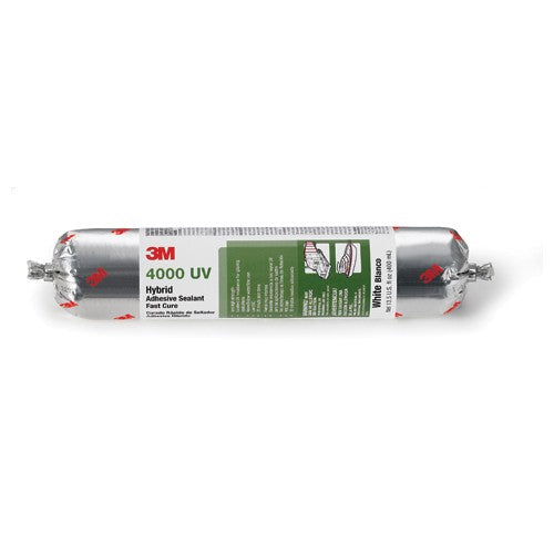 3M Marine Adhesive Sealant 4000 UV Pn06586 White 400 ml Sausage Pack - Apex Tool & Supply
