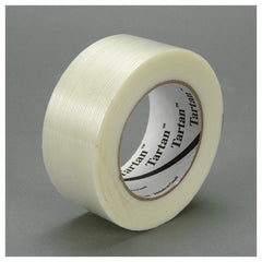 72 mm × 55 m Tartan Filament Tape Clear Alt Mfg # 39476 - Apex Tool & Supply