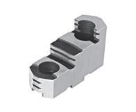 Hard Chuck Jaws - American Standard Tongue & Groove - Chucks 10" inches - Part #  TG-100HJ2-BI - Apex Tool & Supply