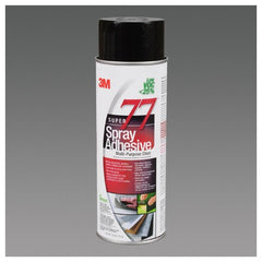 3M Super 77 CA Multipurpose Spray Adhesive Low VOC <25% Clear 24 fl oz Can (Net Wt 18.0 oz) - Apex Tool & Supply
