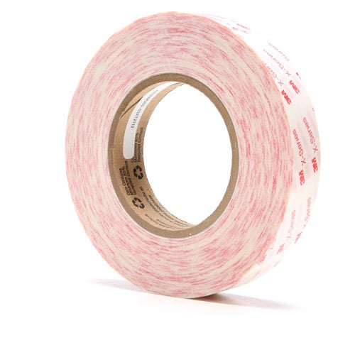 3M X-Series Hi-Tack Transfer Tape XT2112 Translucent 1/2″ × 60 yd 5 mil - Apex Tool & Supply