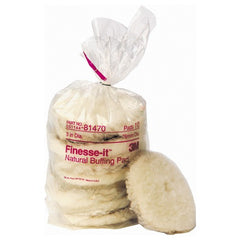 3M Finesse-it Natural Buffing Pad 81470 3″ - Apex Tool & Supply