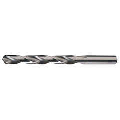 17/64 RHS / RHC HSS 118 Degree Radial Point Slow Spiral Jobber Drill - Bright - Exact Industrial Supply