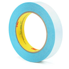 3M Repulpable Double Coated Flying Splice Tape 913 Blue 24 mm × 33 m 3 mil - Apex Tool & Supply