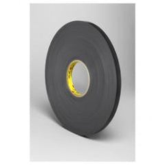 1/2X72 YDS 4929 BLACK 3M VHB TAPE - Apex Tool & Supply