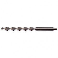 #26 RHS / RHC HSS 118 Degree Notched Point HSS Parabolic Taper Length Drill - Bright - Apex Tool & Supply