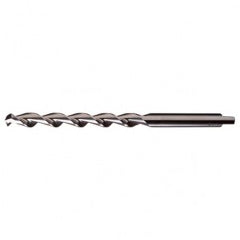 #47 RHS / RHC HSS 118 Degree Notched Point HSS Parabolic Taper Length Drill - Bright - Apex Tool & Supply