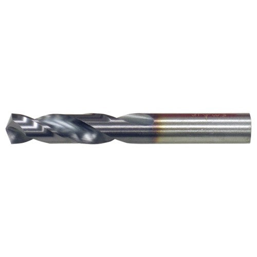 6.80mm RHS / RHC HSS-CO 8% (M42) 135 Degree Split Point Cobalt Heavy Duty Screw Machine Drill - TiCN - Exact Industrial Supply
