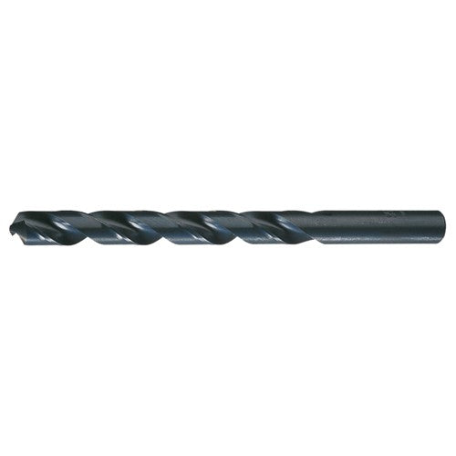 10.00mm RHS / RHC HSS 118 Degree Radial Point General Purpose Jobber Length Drill - Steam Oxide - Exact Industrial Supply