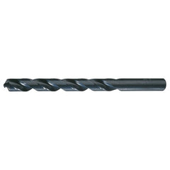 10.00mm RHS / RHC HSS 118 Degree Radial Point General Purpose Jobber Length Drill - Steam Oxide - Exact Industrial Supply