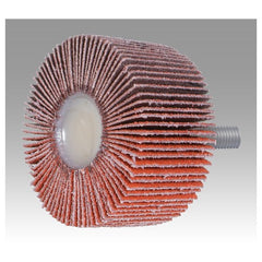 ‎3M Flap Wheel 747D T84 2″ × 1″ × 1/4-20 EXT 60 X-weight - Apex Tool & Supply