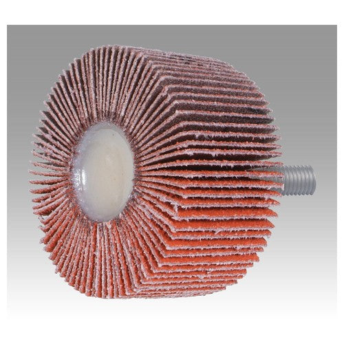 ‎3M Flap Wheel 747D T84 3″ × 1″ × 1/4-20 EXT 80 X-weight - Apex Tool & Supply