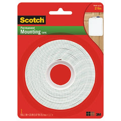 Scotch Indoor Double-Sided Mounting Tape 314S-MED 1″ × 125″ (2.54 cm × 3.17 m) - Apex Tool & Supply