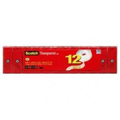3/4X1000" SCOTCH TRANSPARENT TAPE - Apex Tool & Supply