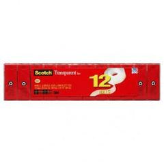 3/4X1000" SCOTCH TRANSPARENT TAPE - Apex Tool & Supply