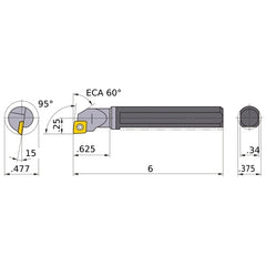 C-SCLCL-062 BORING BAR