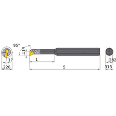 C-SWL0502LS BORING BAR
