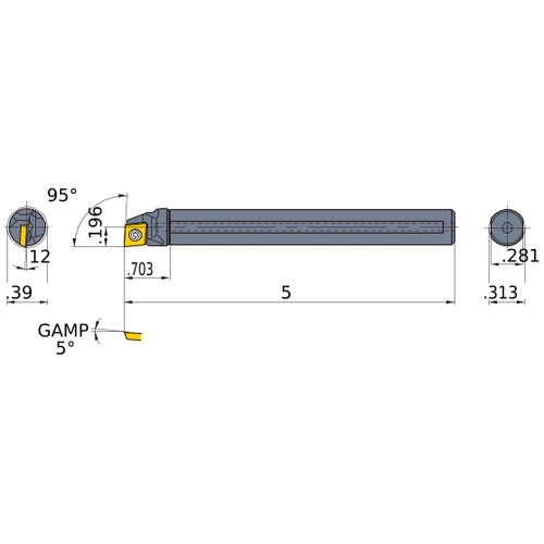 M-FSCLCL-052-C BORING BAR