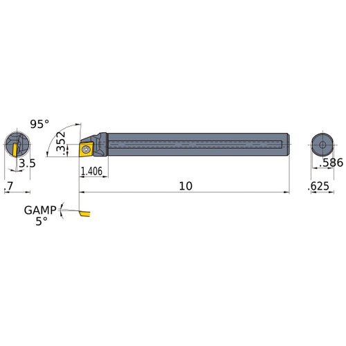 M-FSCLPL-103-C BORING BAR
