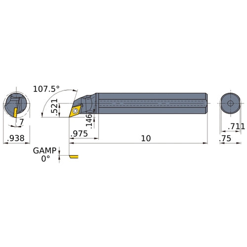 M-FSDQCL-123-C BORING BAR