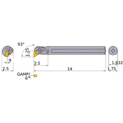 S-DDUNR-284-C BORING BAR