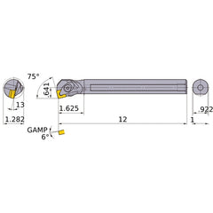 S-DSKNL-164-C BORING BAR