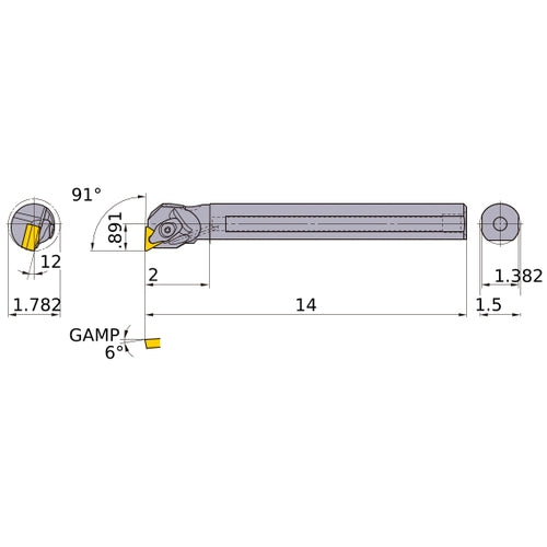 S-DTFNR-244-C BORING BAR