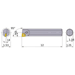 S-MCLNR-204 BORING BAR