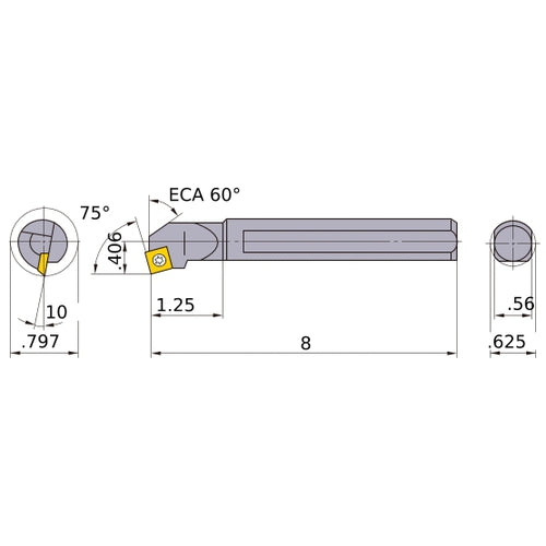 S-SSKCL-103 BORING BAR