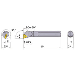 S-STUCR-123 BORING BAR