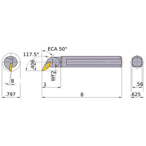 S-SVQCL-102 BORING BAR