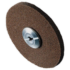 Scotch-Brite EXL Unitized Wheel XL-UW 4A Fine 2″ × 1/2″ × 1/4″ - Apex Tool & Supply