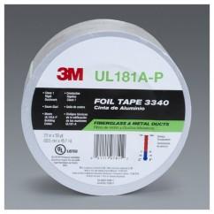 List 3340 2-1/2" x 50 yds Aluminum Foil Tape - Silver - Apex Tool & Supply