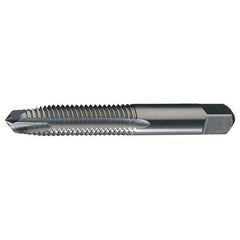 M2x0.4 2 Flute HSS Standard Plug Chamfer Spiral Point Tap- Bright - Exact Industrial Supply