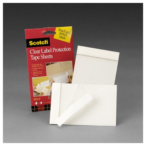3M Tape Sheets 822P Clear 4″ × 6″ (2 pads/pack) - Apex Tool & Supply