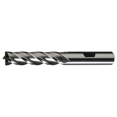 ‎1-1/4″ × 1-1/4″ × 6″ × 8-1/2″ RHS / RHC HSS HSS Single End Mulit Flute Center Cutting Finishing End Mill - Bright