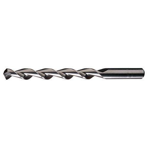 1/4-E RHS / RHC HSS 118 Degree Notched Point Parabolic HSS Jobber Drill - Bright - Exact Industrial Supply