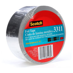 ‎Scotch Foil Tape 3311-50A 2.0″ × 50 yd (50.8 mm × 45 m) - Apex Tool & Supply