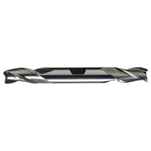 ‎1″ × 1″ × 1-7/8″ × 6-3/8″ RHS / RHC HSS HSS Double End 3-Flute Center Cutting Finishing End Mill - TiCN
