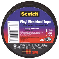 ‎24413-BA-6 Scotch(R) 700 Vinyl Electrical T(19 mm × 20,1 m × 0,18 m Alt Mfg # 21143 - Apex Tool & Supply
