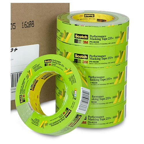 Scotch Performance Masking Tape 233+ 46338 36 mm × 55 m - Apex Tool & Supply
