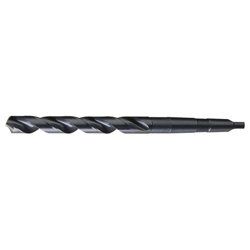 ‎1-1/8 RHS / RHC HSS 118 Degree Radial Point Taper Shank Taper Length Drill - Steam Oxide
