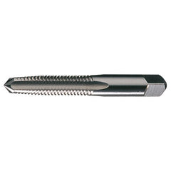 ‎#4-40 UNC 3 Flute HSS Standard Bottoming Chamfer Hand Tap- Bright - Exact Industrial Supply