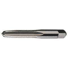 M18x2.5 4 Flute HSS Standard Taper Chamfer Hand Tap- Bright - Exact Industrial Supply
