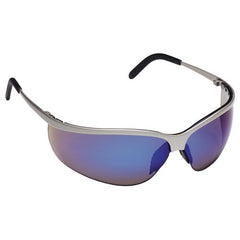 ‎3M Metaliks Sport Protective Eyewear. 11540-10000-20 Blue Mirror Lens Nickel Frame - Apex Tool & Supply