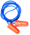 Earplugs NRR 31 dB Rating; 100 pr. Disposable / Corded - Apex Tool & Supply