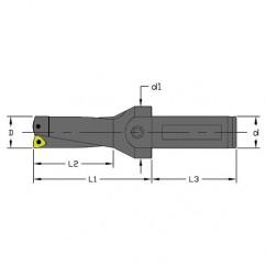 UD-2125-4D-150 4XD Indexable Drill - Apex Tool & Supply