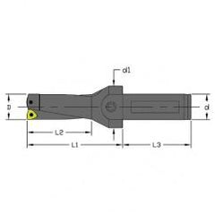 UD-2125-4D-150 4XD Indexable Drill - Apex Tool & Supply