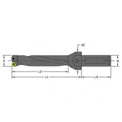 UD-0781-4D-075 - .781" Dia - Indexable Drill - Coolant Thru - Apex Tool & Supply