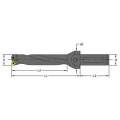 UD-0781-4D-075 - .781" Dia - Indexable Drill - Coolant Thru - Apex Tool & Supply